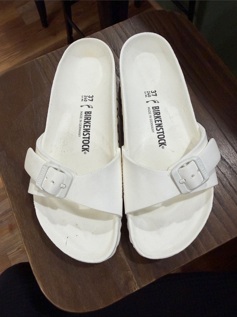 Birkenstock Madrid Eva White 6 US